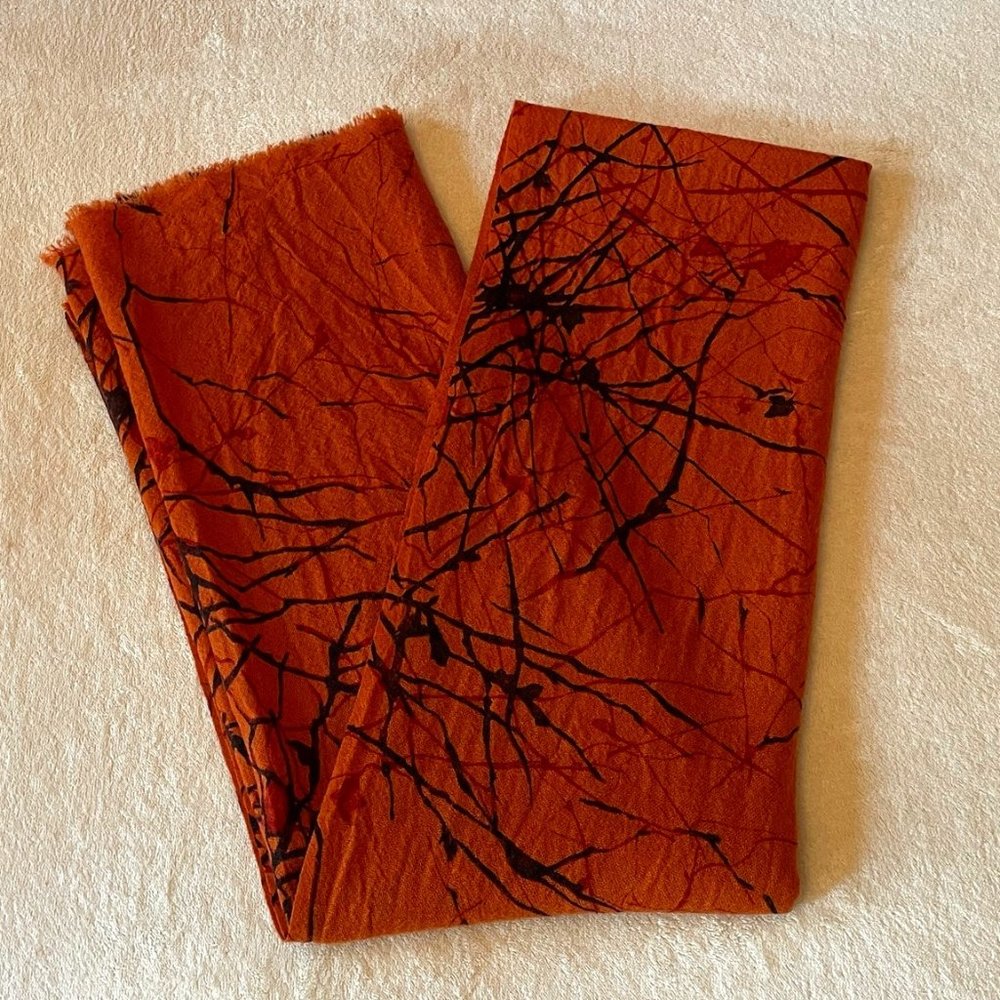 YARNZ 100% Cashmere Abstract Scarf/Shawl